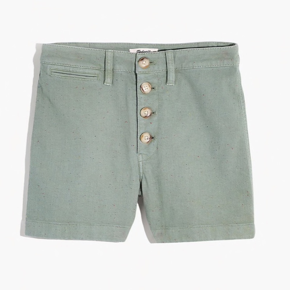 Madewell Emmett Shorts in Rainbow Flecks